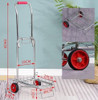 Carro Plegable Portaequipaje Maletas Valijas Carga Reforzado 3