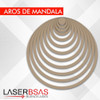 Aros P/atrapasueños 70cm En Mdf 3mm Pack Completo 1 Aros P/atrapasueños 70cm En Mdf 3mm Pack Completo 1