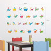 Vinilo Decorativo Pared [7kxsk2xl] Animales 1