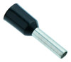 100 Terminales De Tubo Para Punta De Cable 4mm² Negro Trisol 0