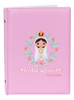 Álbum Fotográfico15x21 Batismo Rosa 40 Fotos Bebê Batizado 0