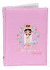Álbum Fotográfico15x21 Batismo Rosa 40 Fotos Bebê Batizado 1