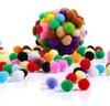 Caydo 1200 Piezas Pompones Elasticos Surtidos De 1 Cm Para D 2