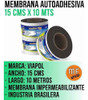 Membrana Autoadhesiva Impermeabilizante 15 Cm X 10mt Viapol 1