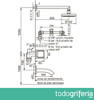 Griferia Bañera Ducha Fv California 103/17 2