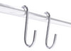 Kit Cozinha Suspensa Prateleira Dupla 3 Ganchos Barra Aço 2 Kit Cozinha Suspensa Prateleira Dupla 3 Ganchos Barra Aço 2