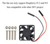 Ventilador Raspberry Pi, 8 Unids Raspberry Pi Ventilador De 7