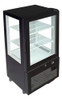 Vitrina Vertical Pastelera Mox Color Negro Modelo Sf 0