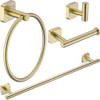 Set De 4 Accesorios Para Baño Bronce Cepillado Trustmi -8pb 0