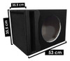 Combo Subwoofer Bomber Bicho Papao 12 400w Rms Cajon Aireado 3