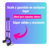 Carro Plegable Aluminio Reforzado 75kg Y Cable Tensor 5 Carro Plegable Aluminio Reforzado 75kg Y Cable Tensor 5