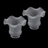 2pcs E27 Em Forma De Flor Moderna Transparente 7