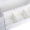 Mantello Maquillaje Vanity Organizador Blanco 2