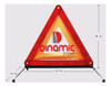 Par De Baliza Triangulo Auto Homologada Reflectiva 2