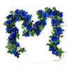 Giziuxne 2pcs Flores Artificiales Rosas Falsas Plantas De Vi 0