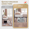 Hizgo Bedside Caddy, Organizador De Almacenamiento Colgante 4