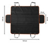 Protector De Asiento Trasero Auto Para Mascota Impermeable 2