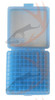Caja Porta Municion Mtm 22lr P100-22 Blue 100 Tiros 1