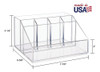 Stori Chloe Clear Plastic Stackable Vanity Makeup Organizer 4