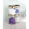 M Design Design Plastic Bathroom Vanity Countertop Canister 2