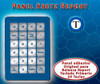 Panel Adhesivo Kretz Report Original (usuario) - 24 Teclas 1