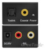 Digital Óptica Coaxial A Rca Analógica L/r Audio Convertidor 5