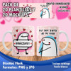 San Valentin Amor 20 Plantillas Flork + 20 Mockups P Tazas 3