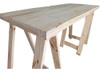 Tablón P/quincho Reforzado Pino 80x200 Borde 4 Cm !!! 0
