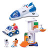 Estacion Spacial Nave Transbordador Coche Astro Venture 3en1 2