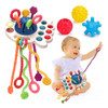 Montessori Pull String Toys Para Bebés 0-6 6-12 Meses Baby S 0