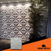 Forma Placa Gesso 3d Abs 2mm - Floral 50cm-entrega Imediata 3
