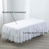 Jsd Falda Blanca Con Volantes Para Cama De Cuna, Doble Capa, 1