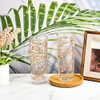 24 Pcs Tiras De Perlas Artificiales Rose Gold 4