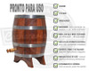 Barril Dorna Cachaça Pipote Jatobá Vertical 5 Litros 3