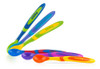 Set 6 Cucharas Coloridas Nuby Universo Binario 0