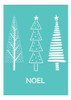 Stencil Laura Craft Set Navidad Tres Pinos 1