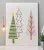 Stencil Laura Craft Set Navidad Tres Pinos 3