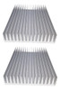 Combo Kit Disipador Aluminio 200w Panel Led Indoor Cultivo 0
