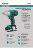 Kit Herramientas Llave De Impacto 18v + Amoladora 800w Xion 3