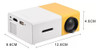 Mini Proyector Usb Portatil Hd Pro Led Compatible 1080p 5