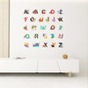 Vinilo Decorativo Pared [7sbq84kp] Abecedario 5
