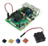 Alamscn Ventilador De Enfriamiento De Aluminio Para Raspberr 0