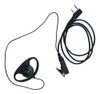 Fone Ouvido Ptt Concha D Rádio Baofeng Intelbras Multilaser 1