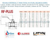 Válvula Esférica 2'' Paso Total H-h Rf-plus Valforte Latyn 2
