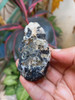 Pedra Turmalina Negra Com Quartzo Para Colecionador Cod90 1