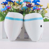 2pcs Super Kawaii Squeeze Estiramiento Dientes Blando Pan Le 5