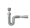 Sifón De Pileta Corrugado Extensible Multiuso Cromado 0