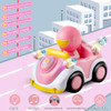 Nqd Remote Control Cartoon Car Para Niños Pequeños Con Músic 1
