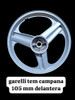 Llanta Delantera Ciclomotor Garelli 50 Temm Motostop 3