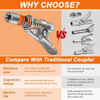 Acoplador Thinkwork De Pistola Engrasadora + Accesorios !! 3